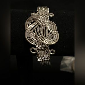 Very Cool Silver Cuff Bracelet